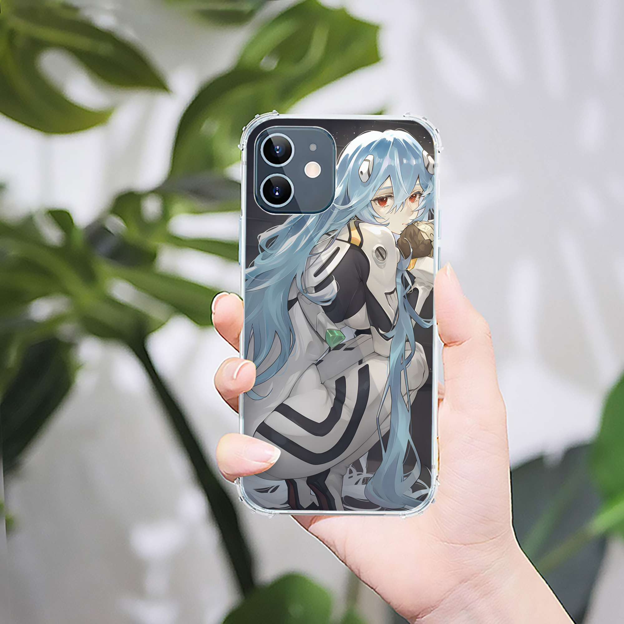 （画像用） EVA 新世紀エヴァンゲリオン 【iPhone 12シリーズ対応】透明スマホケース（クリアソフトケース）